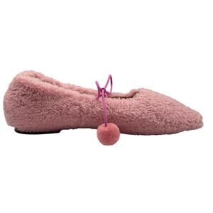 NWT - Sleeper Ballerina Pink LuLu Shearling Lounge Shoes